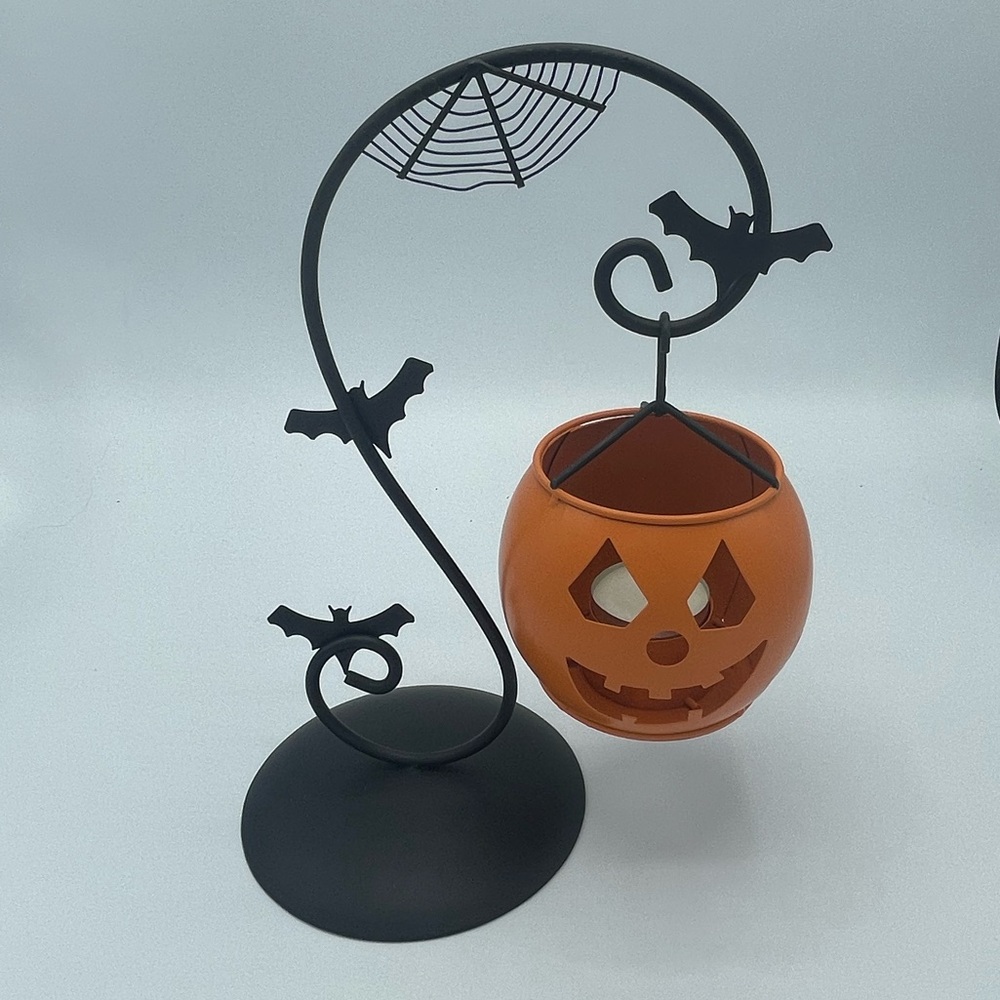 Trick or Treat Hanging Pumpkin Lantern
